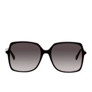 NWT GUCCI Rectangular-Frame Sunglasses Black
